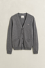 SUPERFINE LAMBSWOOL V CARDIGAN