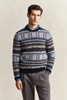 FAIR ISLE C-NECK