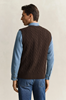LAMBSWOOL CABLE VEST