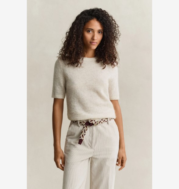 ALPACA BLEND C-NECK SS