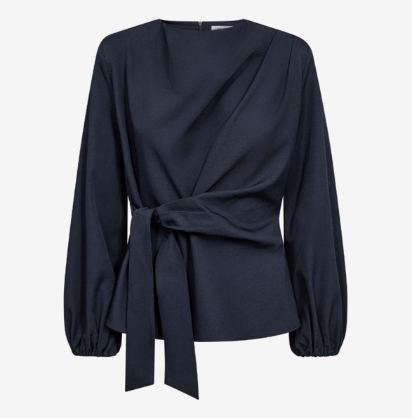 LunaCC Tie Blouse
