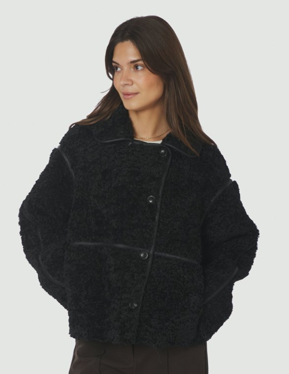Castor Faux Fur Jacket