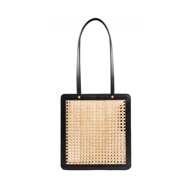 Tall Rattan Bag