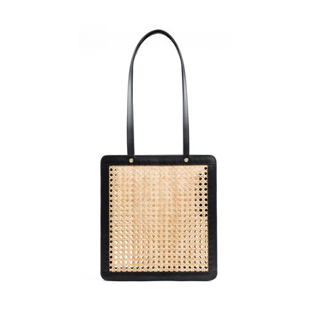 Tall Rattan Bag