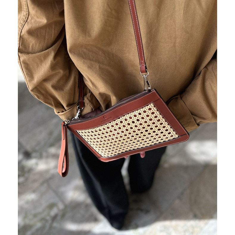 Rattan Clutch