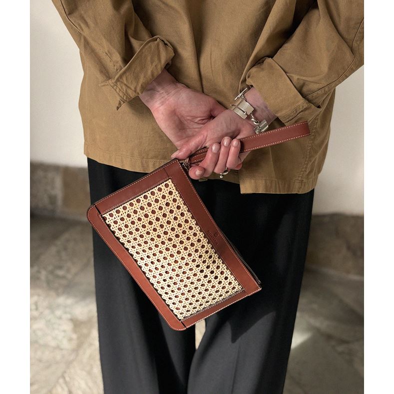 Rattan Clutch
