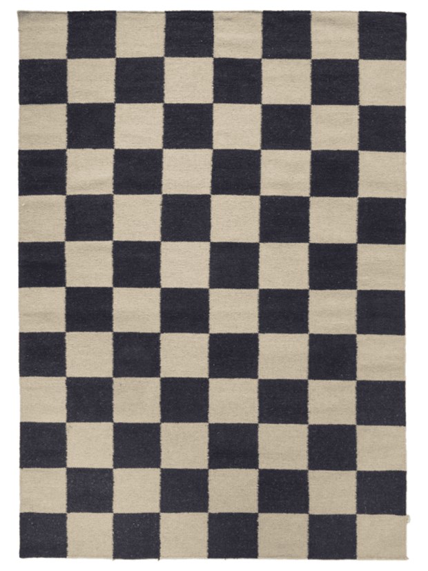 Squares Svart/Natur, Classic Collection