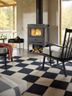 Squares Svart/Natur, Classic Collection