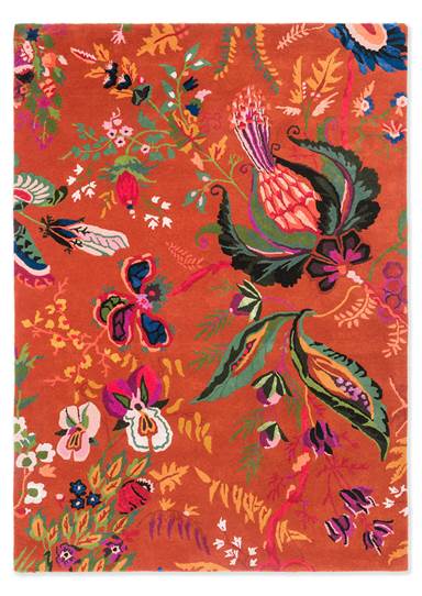 Wonderland Floral Amber/Lapis, Harlequin