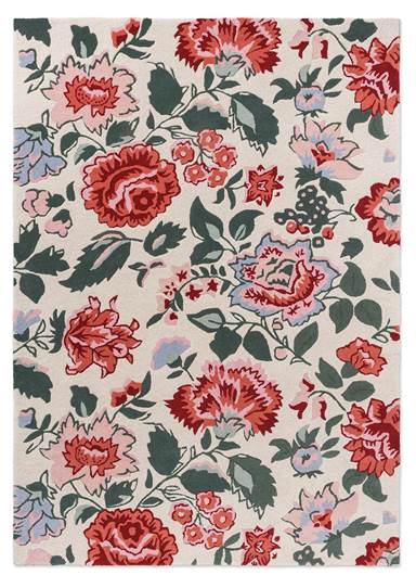 Wendling Floral Poppy Red, Laura Ashley