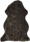Curly New Brown Mellange, Skinnwille