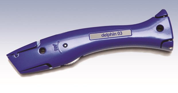 Mattkniv Delphin, blå