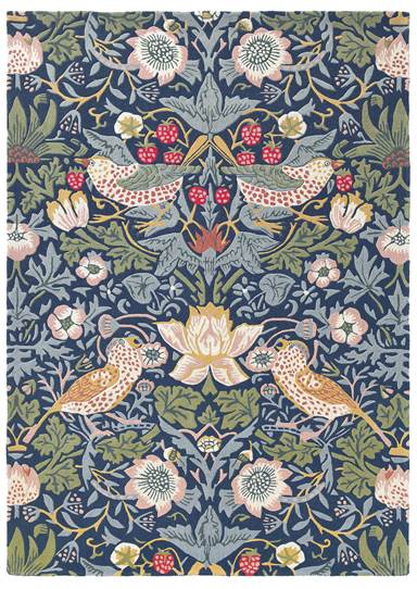 Strawberry Thief Indigo, Morris & Co