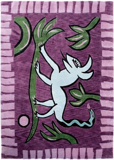 Lizard Walk Lila, Ulrica Hydman-Vallien