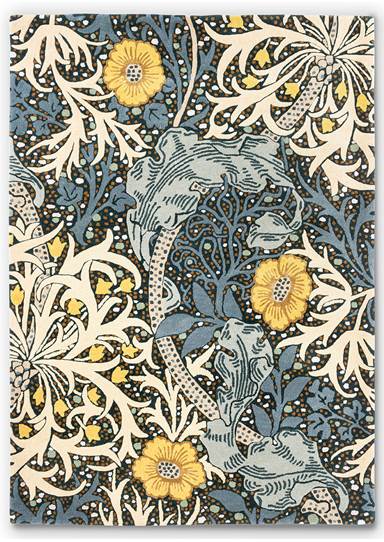 Seaweed Teal, Morris & Co