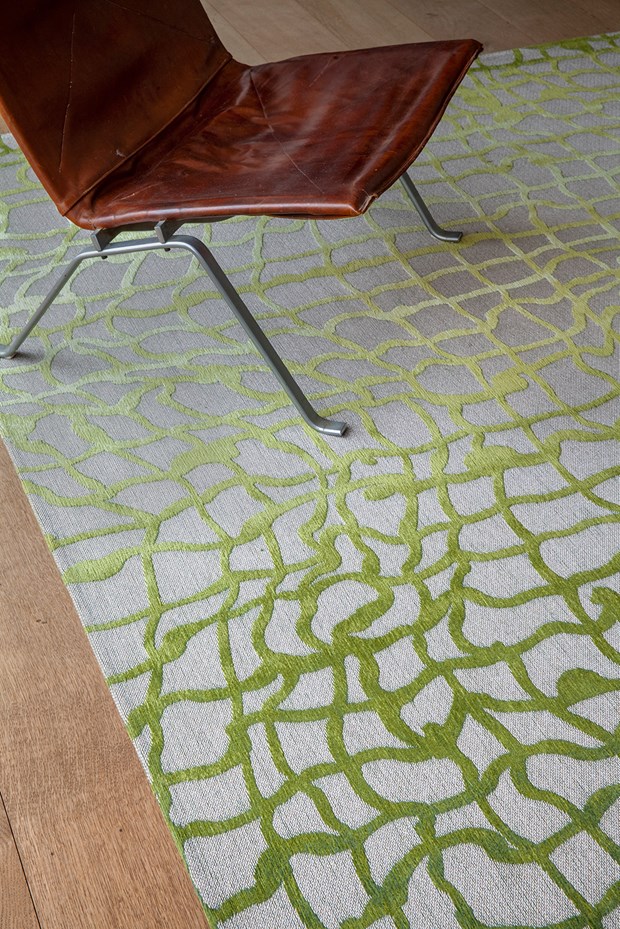 Mad Men Dedalo Republic Green, de Poortere deco