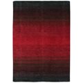 Panorama wool Black Red, Rezas