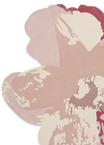 Shaped Magnolia Burgundy, Ted Baker