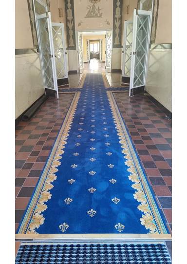 Versailles Kungsblå, Trappmatta - Gångmatta