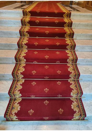 Versailles Röd, Trappmatta - Gångmatta