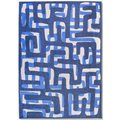 Craft Collection Kuba Ultramarine, de Poortere deco