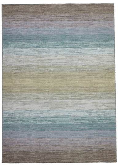 Panorama Kelim Grey Blue, Rezas
