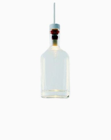 Wever & Ducré - Cork. Takpendel for flaske. Hvit kabel