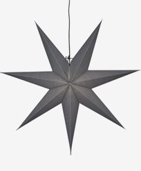 Star Trading OZEN stjärna, grå. E14 70x70cm