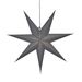 Star Trading OZEN stjärna, grå. E14 70x70cm