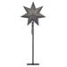 Star Trading OZEN stjärna på fot, grå. E14 34x85cm