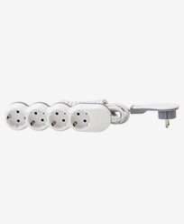 AIRAM 4-veis jordet grenuttak 1,5 meter med flat plugg