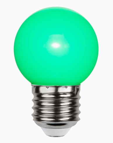Star Trading Decoration LED pallolamppu vihreä  1W E27