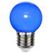 Star Trading Decoration LED pallolamppu sininen 1W E27
