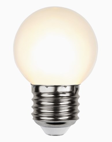 Star Trading LED-lamppu PC muovi Opal pallo Ø45mm 1W