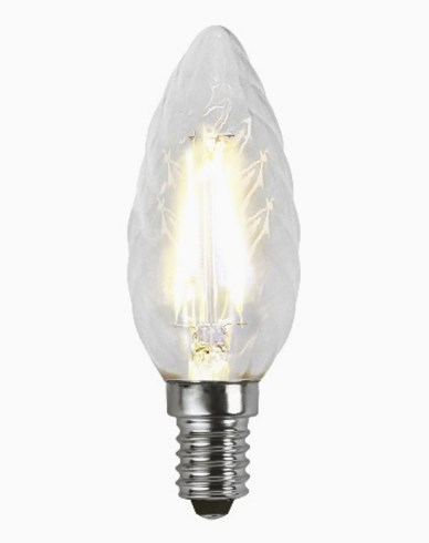 Star Trading Illumination LED kornvaloa Twisted Filamentti E14 2700K 250lm 2,6W (25W)