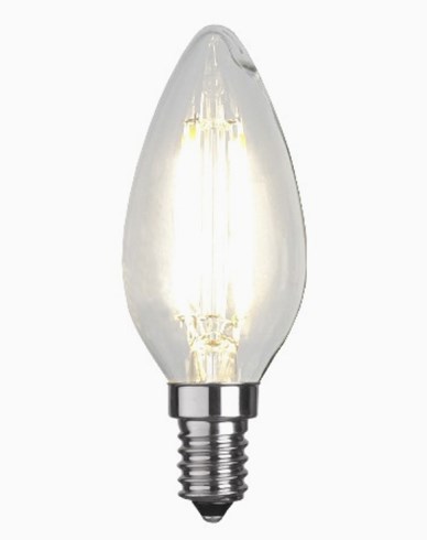 Star Trading Illumination LED kynttilälamppu Filamentti E14 2700K 470lm 4,2W (40W)