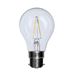 Star Trading Illumination LED Clear filament bulb B22 2700K 180lm