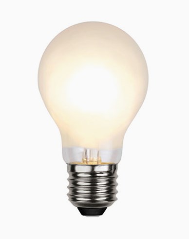 Star Trading Illumination LED Frostet filament Normal E27 2700K 4W (≈30W) Dimmbar