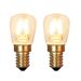 Star Trading Decoration LED Klar filament lampa E14 1,3W (15W) 2-pack