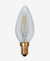Star Trading Decoration LED Klar filament Mignon E14 2100K 1,5W (15W)