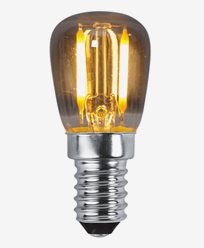 Star Trading LED päronlampa E14 Soft glow 2100K 1W 30 lm