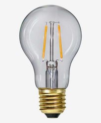 Star Trading LED-lampa Normal Klar E27 Soft Glow 160lm 1,6W