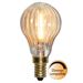 Star Trading LED-lampa Soft Glow klot räfflad E14 0,8W 50lm