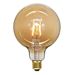 Star Trading LED-pære Globe amber E27 G125 Soft Glow 80 lm 0,75W