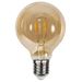 Star Trading LED-lampa Glob 24V AC/DC Amber 0,23W