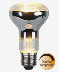 Star Trading Illumination LED-lampa Klar R63 E27 2700K 4W (28W)