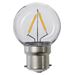 Star Trading LED-lamppu PC-plast Pallonmuotoinen B22 1,8W (15W)