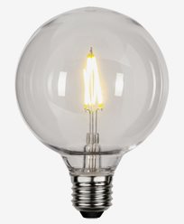 Star Trading LED-lampa PC-plast G95 E27 2700K 0,6W (10W)