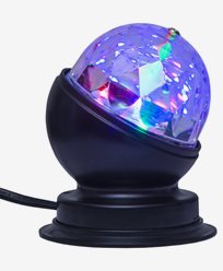 Star Trading Bordslampa Disco LED-ljus