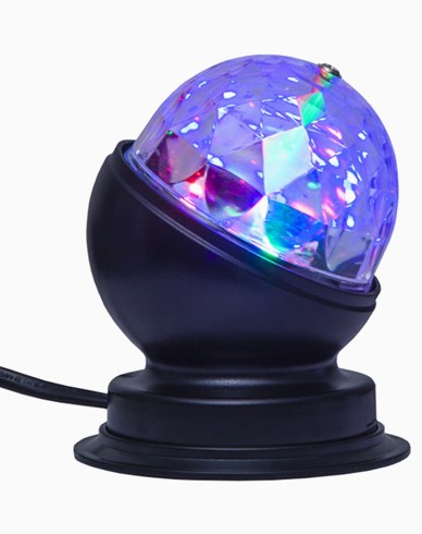 Star Trading pöytälamppu Disco LED-valoa